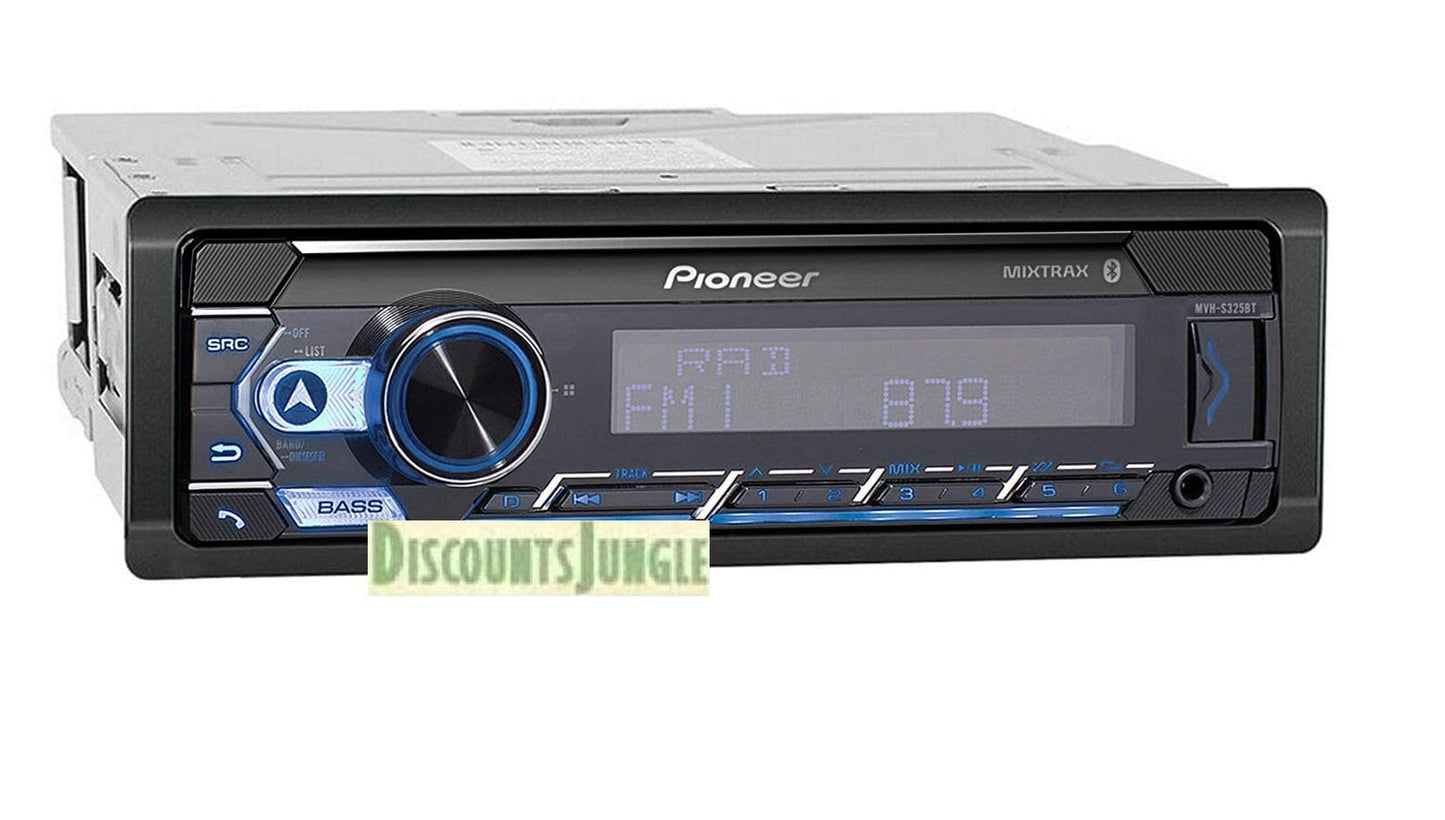 Autoestéreo Pioneer Bluetooth Mvh-s325bt Medios Digitales