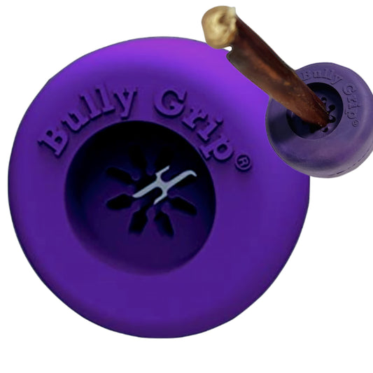 Bully Stick Holder – Tamaño mediano – Juguete interactivo para perro y dispositivo de seguridad para perro