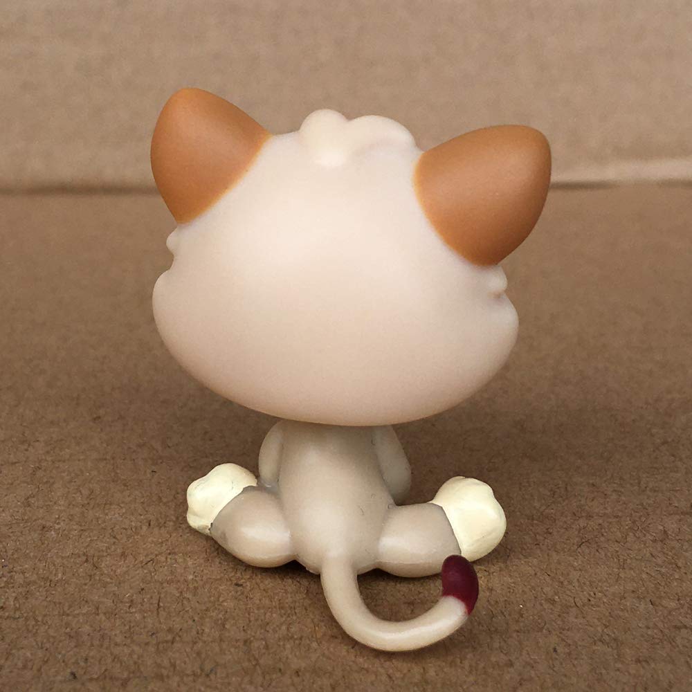 Juguete hecho a medida para bebé gatito, tienda de mascotas, juguete de pelo corto para gato, mini figura de animal de 1 pulgada