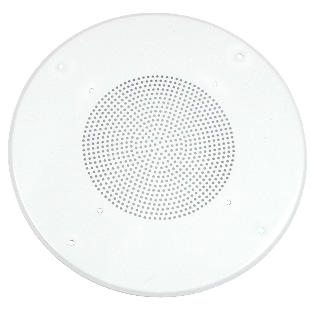 Parts Express - Parrilla de altavoz de techo redonda blanca para altavoz de 8 pulgadas (diámetro total de 13 pulgadas)