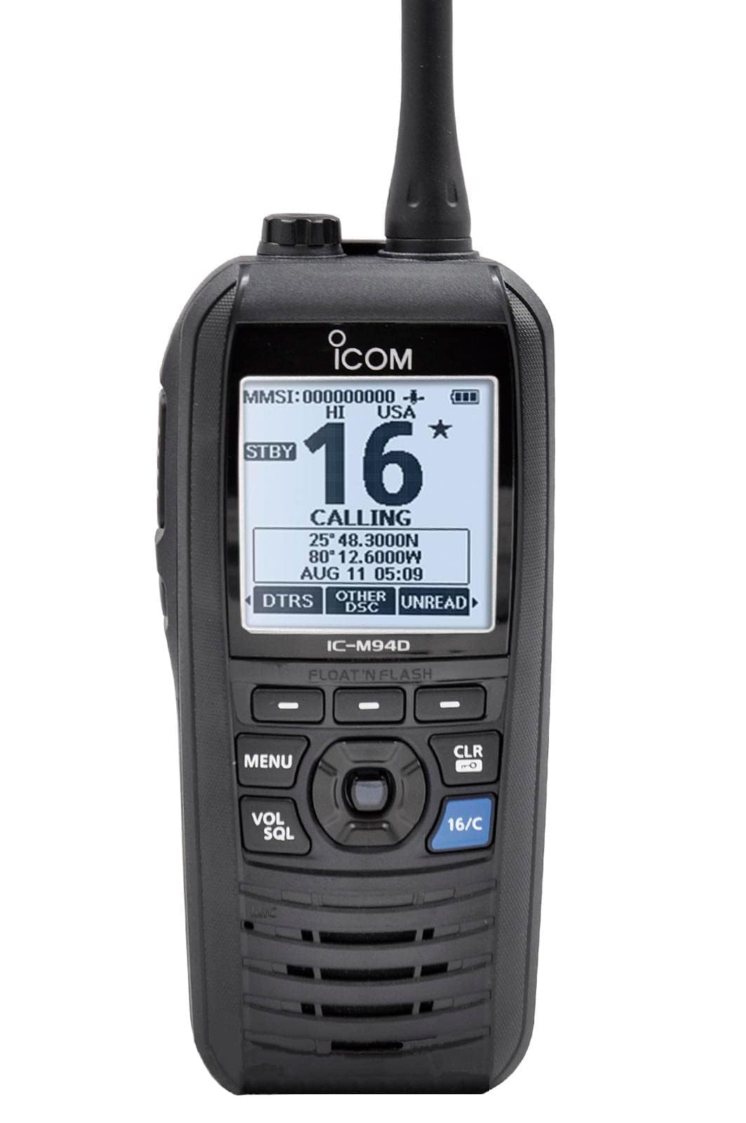 Icom M94d Vhf Radio marina W/dsc y Ais