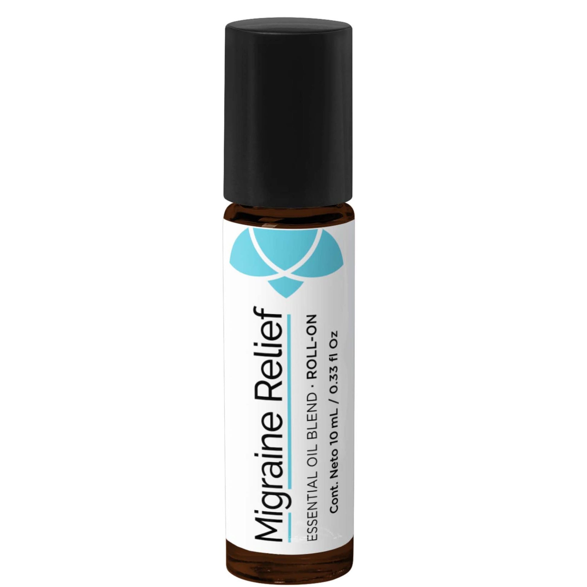 Aceite Esencial Migraine Relief 10 ML Roll On con Aceites 100% Puro Premium Quality para Dolores de Cabeza y Migraña