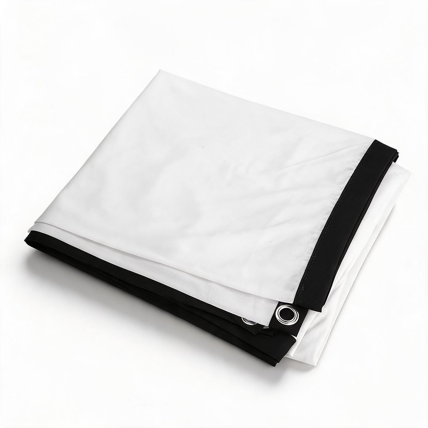 Pantalla Proyector HD 100 Pulgadas 16:9, Portátil para Películas 3D, Cortina Blanca para Montaje en Pared, Ideal para Salas de Cine en Casa
