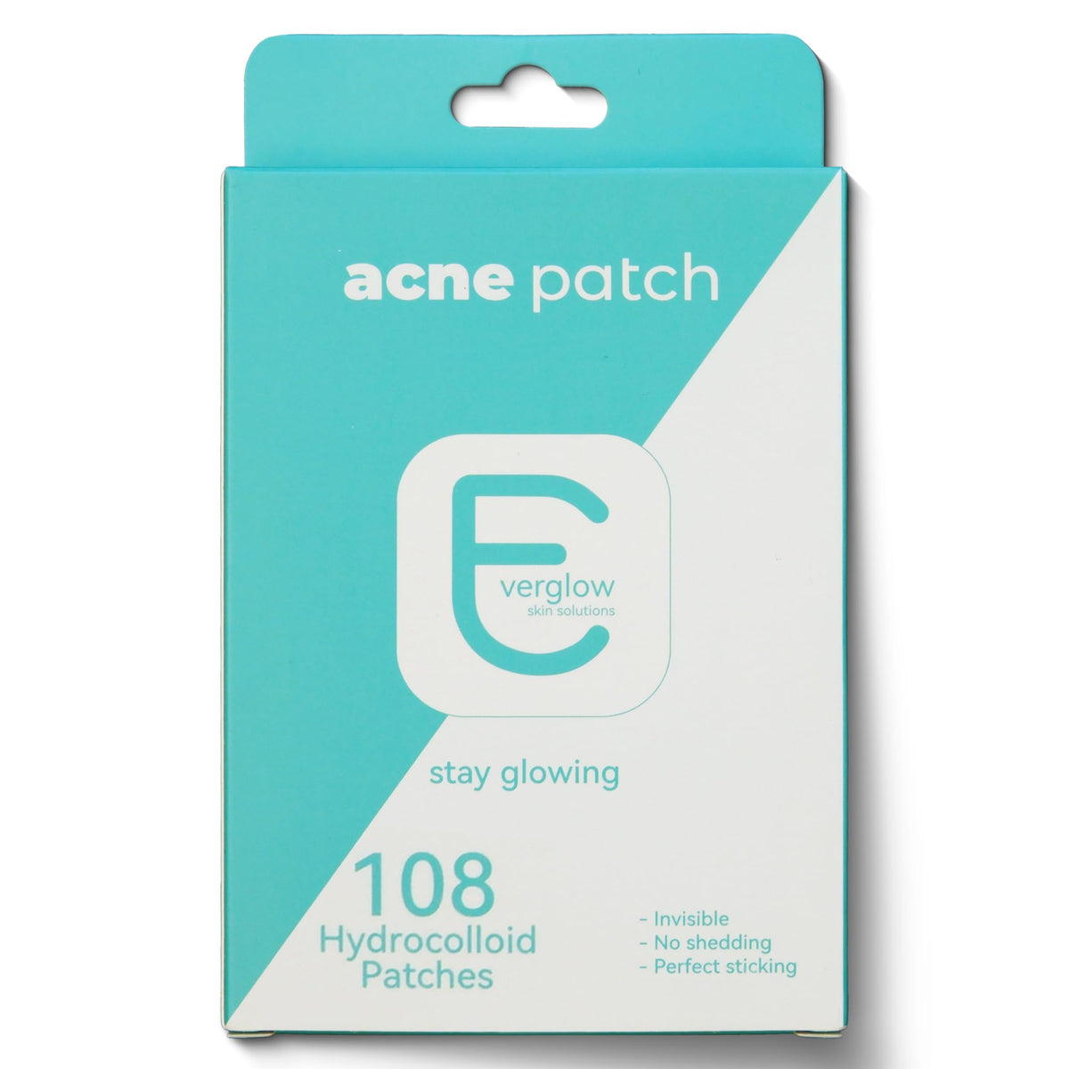 108 Parches para Acné con Hidrocoloide, Parches para Espinillas y Granitos, Invisibles y Ultra Delgados, Protección Día y Noche, 8mm y 10mm – Everglow Skin Solutions