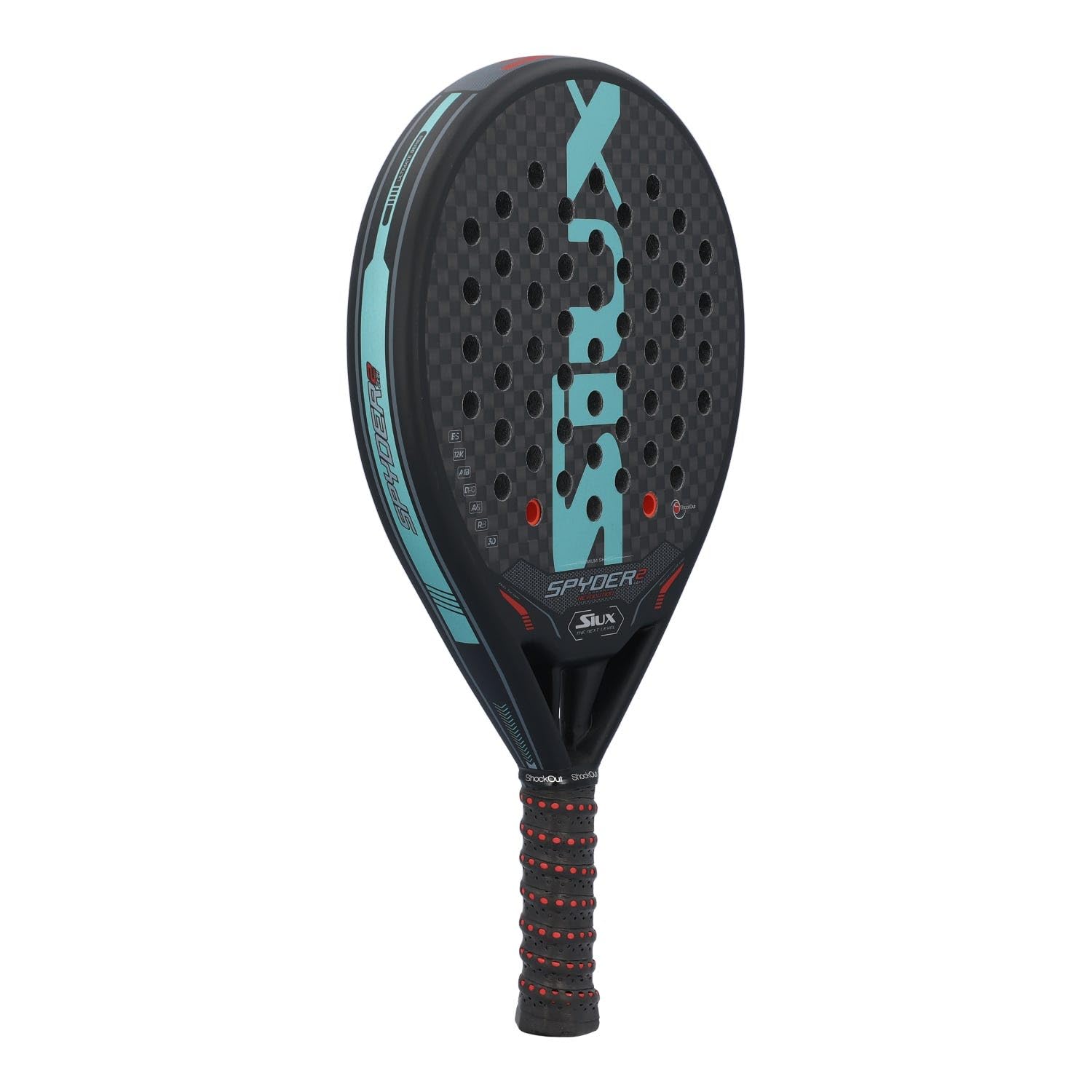 Pala de Pádel Siux Spyder Revolution Control 2 Blanca