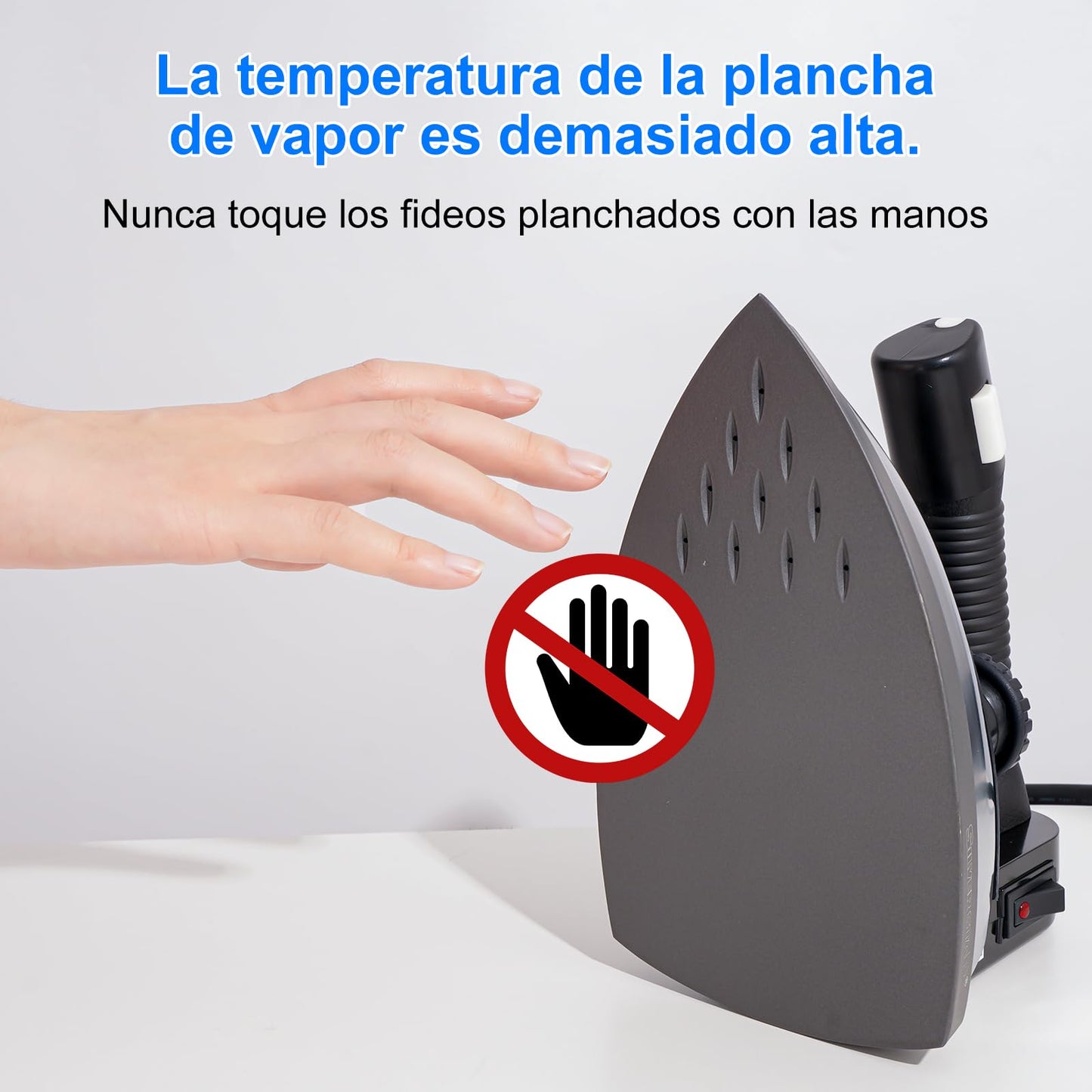 botella Plancha de vapor Gravity Feed Plancha de vapor con suelaantiadherente laminado placa