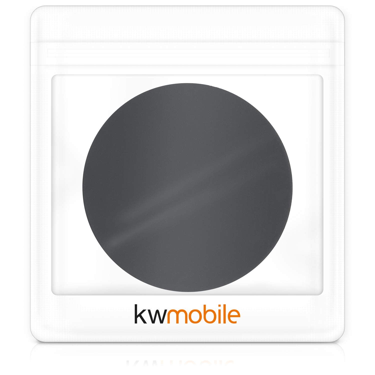 kwmobile Funda de Silicona Compatible con Apple MagSafe Charger Pad - Carcasa Protectora TPU para Cargador - Negro