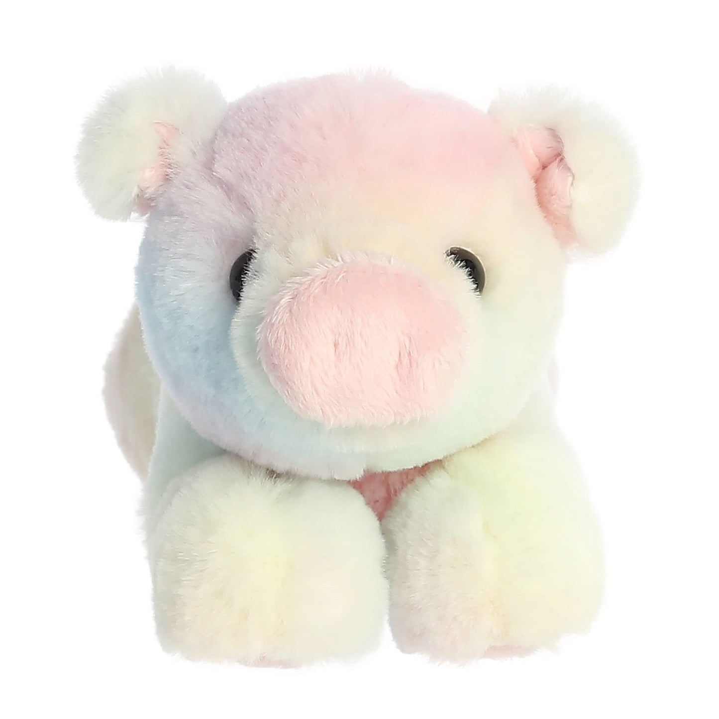 Aurora® Adorable Mini Flopsie™ Piglet Animal de Peluche - Facilidad para Jugar - Compañeros atemporales - Arco Iris, de 8 Pulgadas