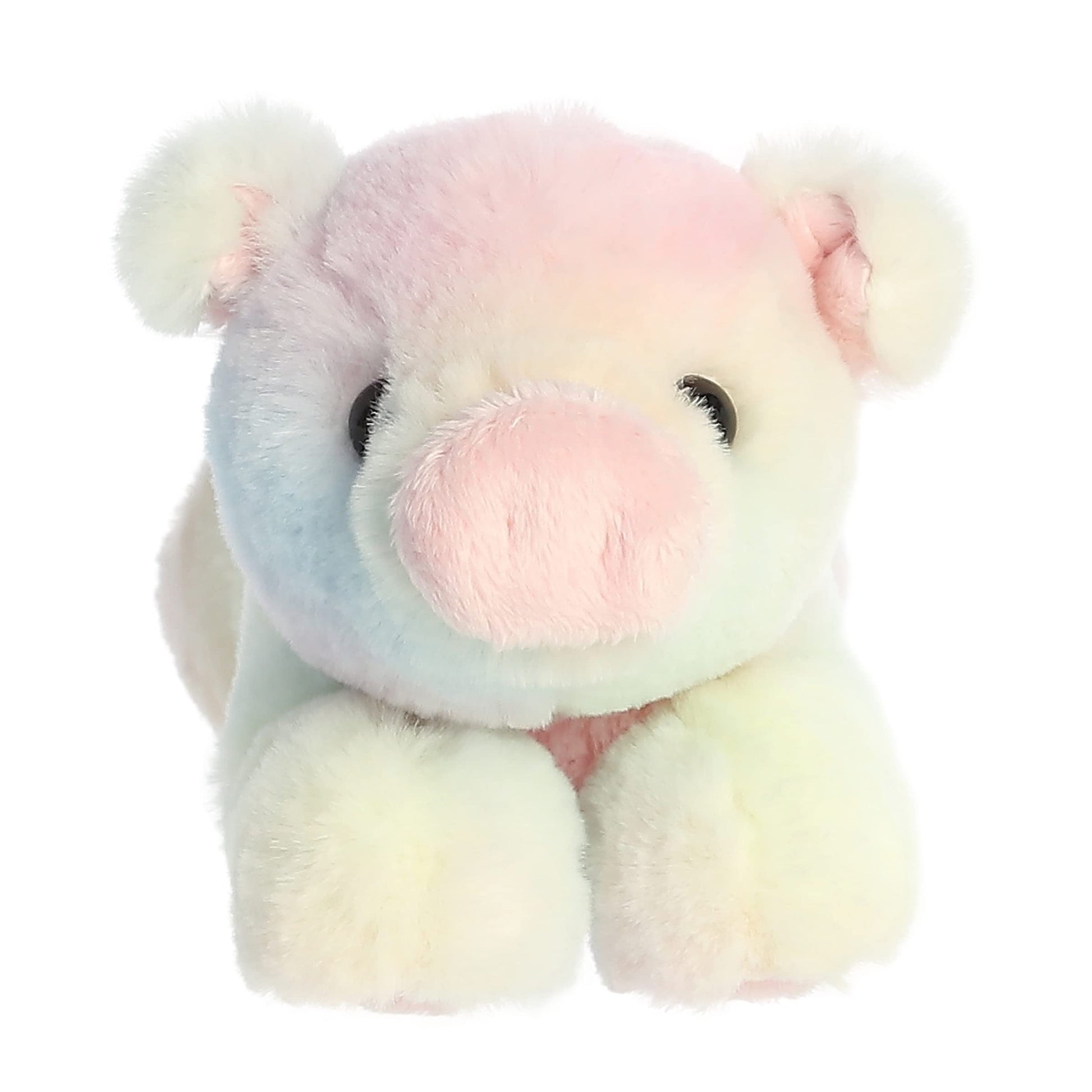 Aurora® Adorable Mini Flopsie™ Piglet Animal de Peluche - Facilidad para Jugar - Compañeros atemporales - Arco Iris, de 8 Pulgadas