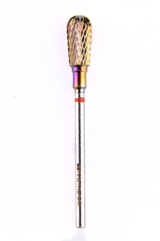 NAIL FACTORY - PRO SERIES BITS Punta Profesional GLOBO para Drill de Uñas, Broca para uñas con aleación de TITANIO