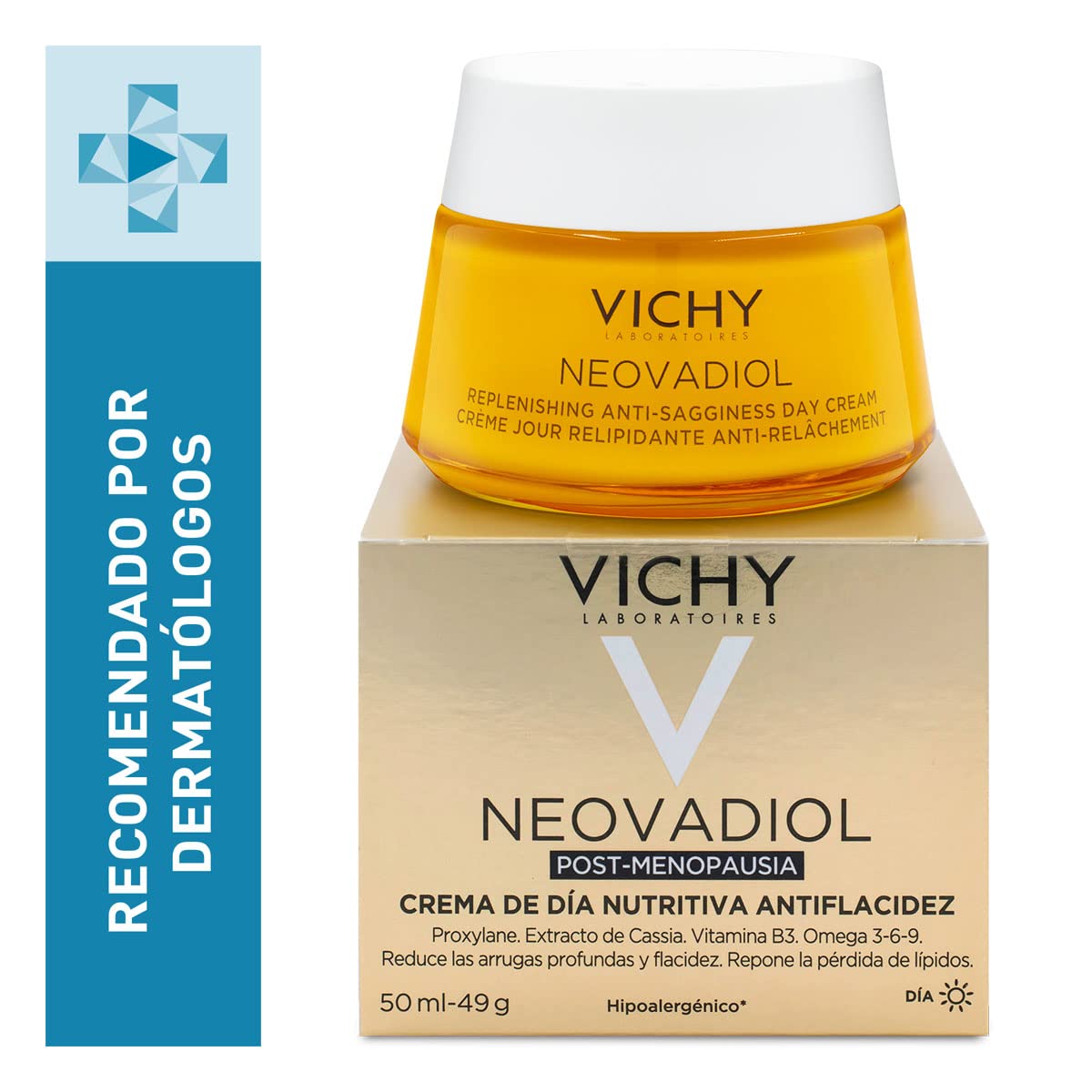 Crema de Día Post-menopausia Nutritiva Anti-flacidez Vichy Neovadiol 50 ml
