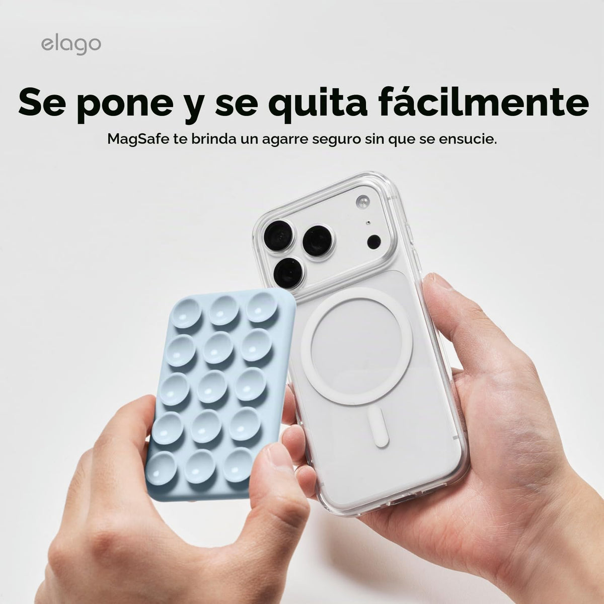 Soporte Magnético elago Azul Claro Compatible con MagSafe