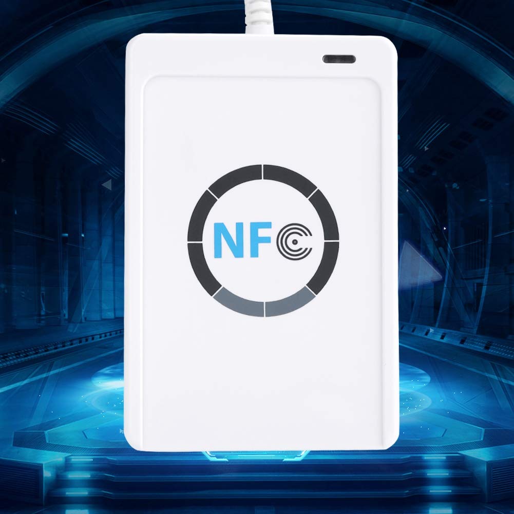 Lector Grabador NFC RFID Wytino Negro ACR122U ISO 14443A B con Software
