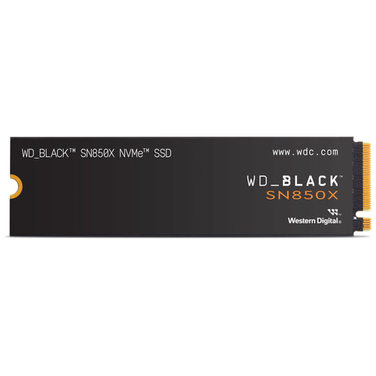 SSD NVMe WD_BLACK SN850X 2 TB Negro con Tecnología PCIe Gen4 y Velocidad para Juegos