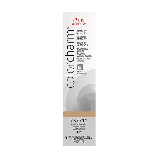 Gel Color Charm Wella Rubio Medio 711/7N