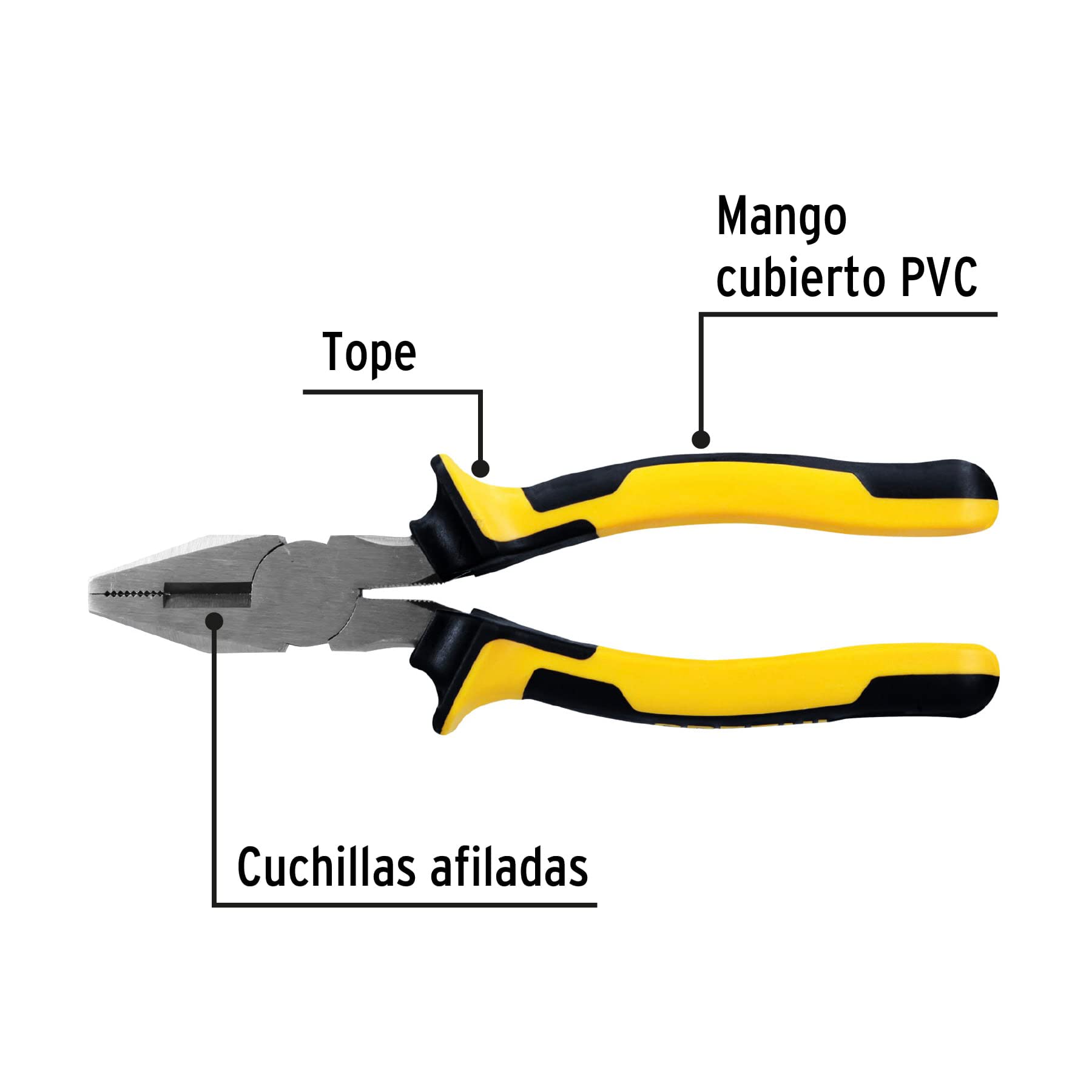 Pretul PEL-8PX, Pinza de electricista, comfort grip, 8" Pretul