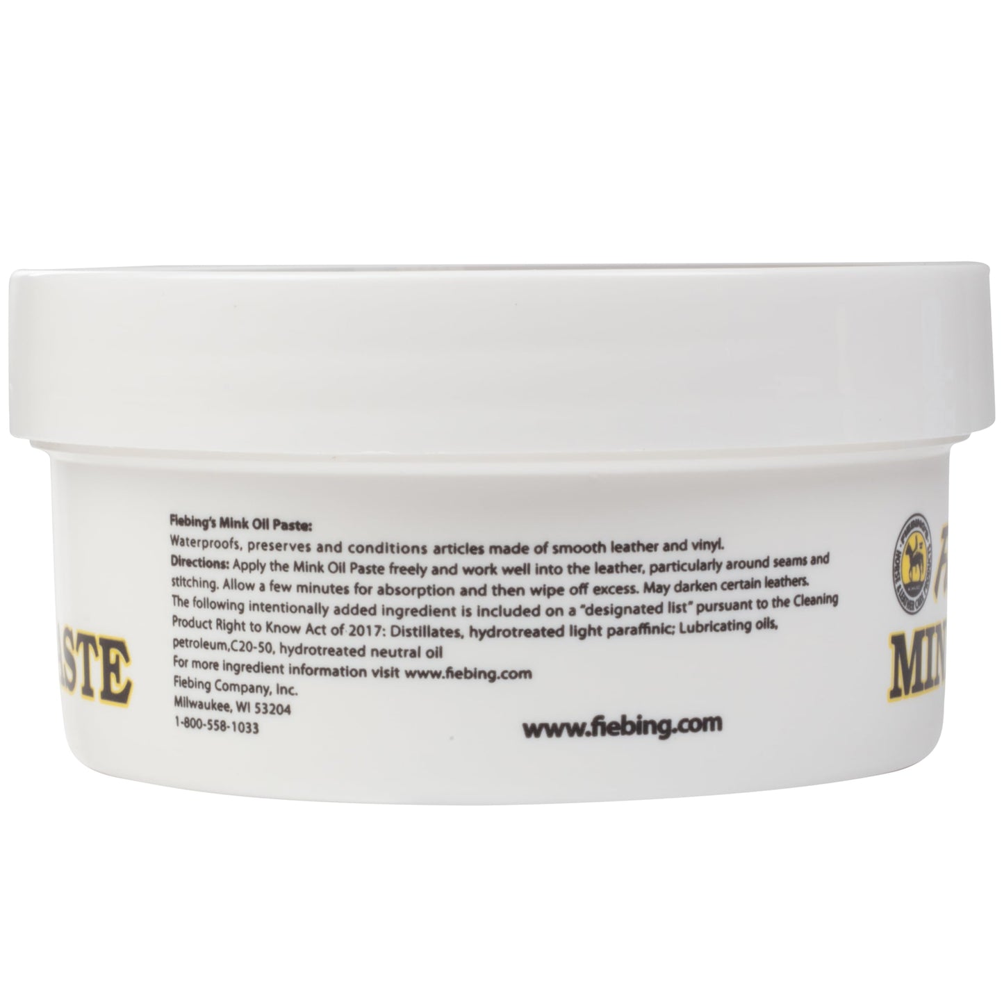 Fiebing's - Aceite de visón para botas de piel (2 unidades, 6 onzas cada uno) - Limpiador y acondicionador de piel - Impermeable, conserva, suaviza todas las manualidades de piel suave y vinilo, evita