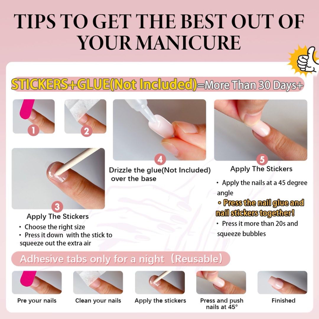 SXVME Uñas Postizas Lilas, Uñas Postizas De Ojo De Gato Morado Claro, Uñas Postizas Cortas Con Brillantina, Uñas Postizas Acrílicas Gruesas, Uñas Postizas Brillantes Para Mujer (30 Unidades)