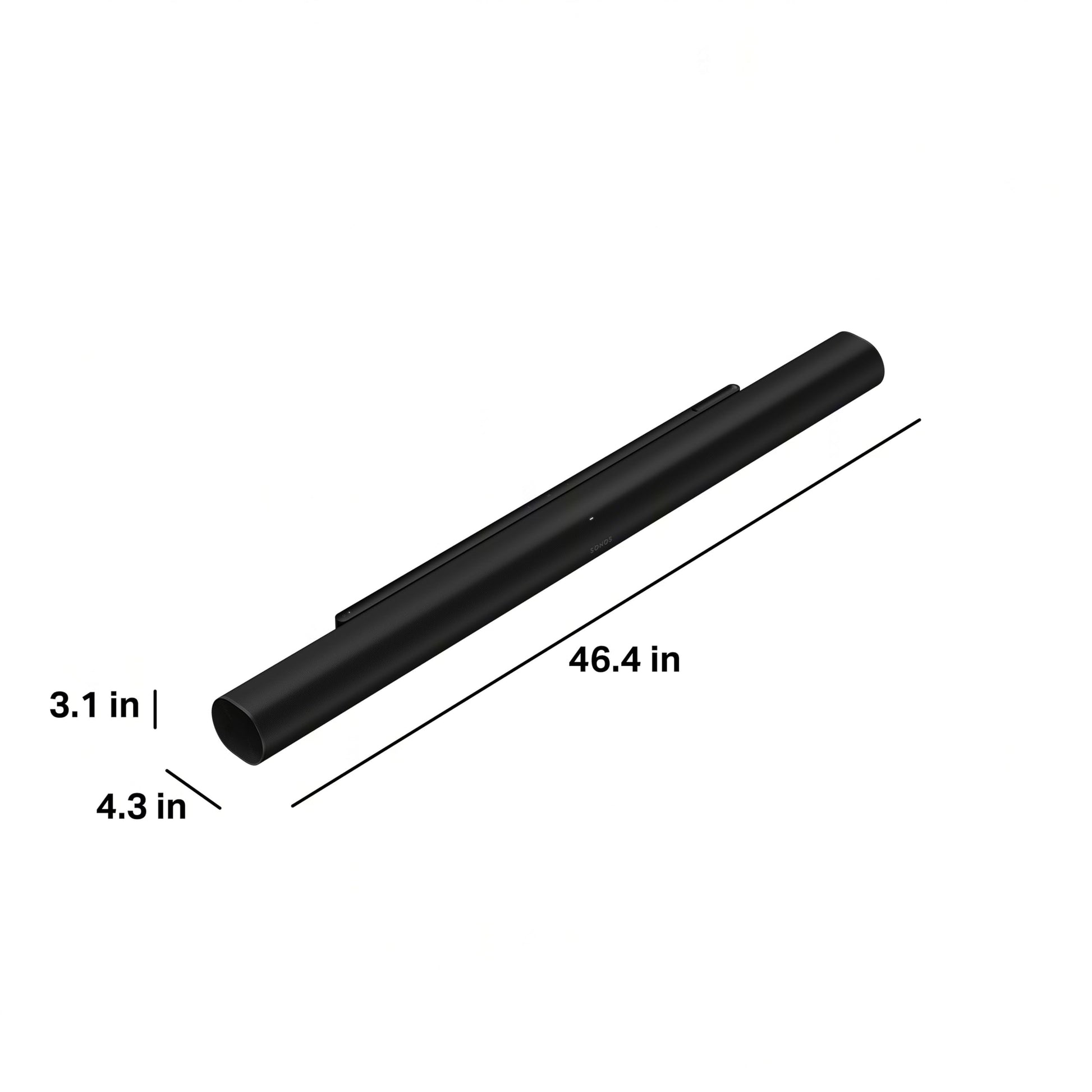 Sonos ARC Ultra La Barra de Sonido reinventada con la revolucionaria tecnología Sound Motion - Negro