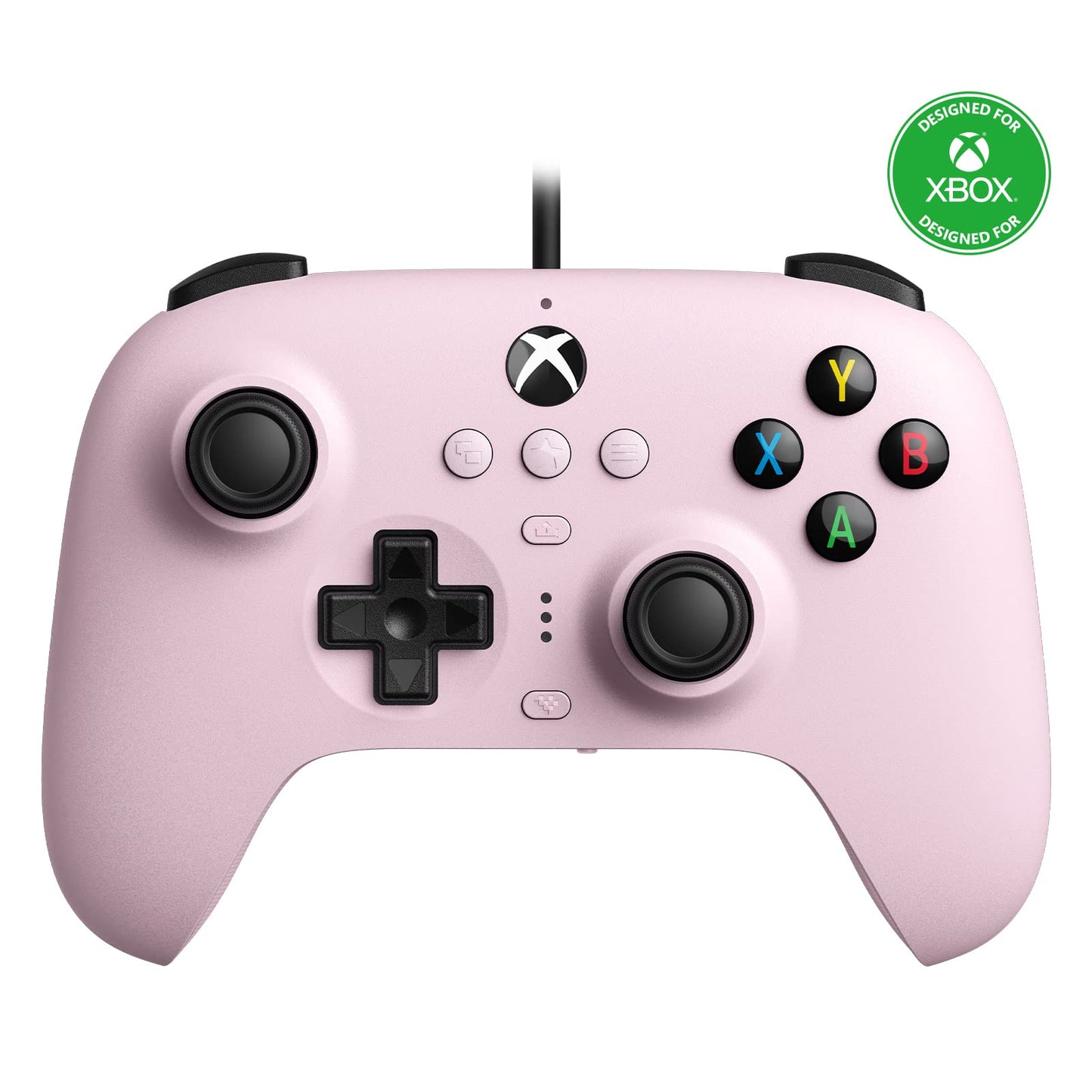Mando con Cable 8Bitdo para Xbox y Windows Rosa Pastel Oficial