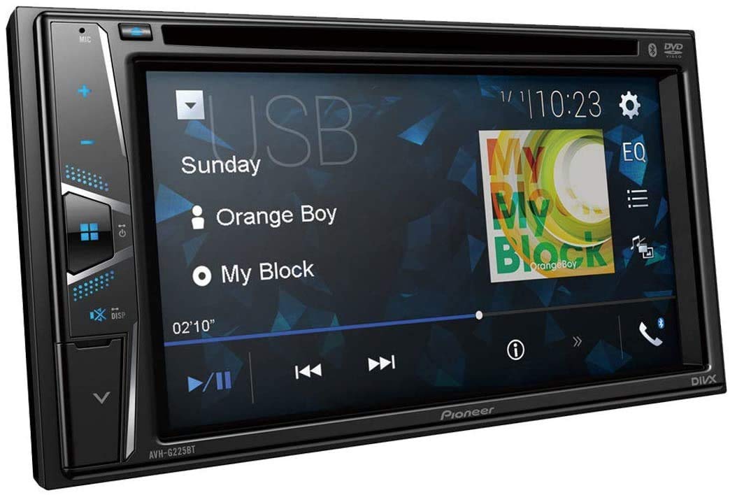 Autoestéreo Pioneer Bluetooth 6.2 Pulgadas Pantalla Táctil USB