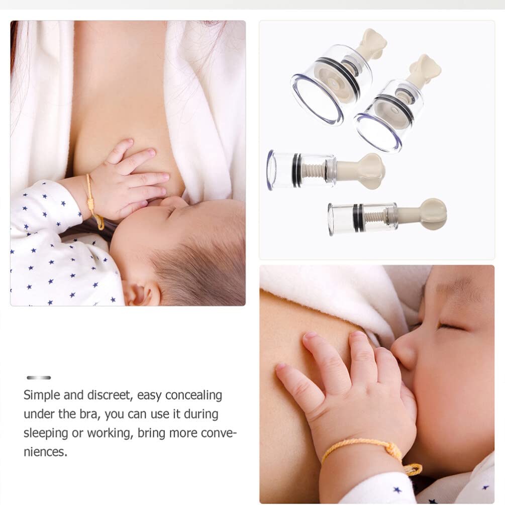 Tetinas de Pezón Invertidas para Mujeres, Planas, Lactancia, Accesorios Femeninos