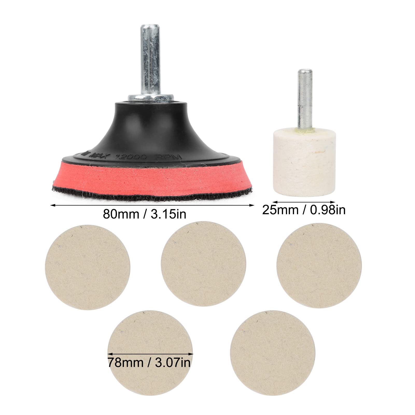 Kit de Pulido de Vidrio de Cerio para Parabrisas de Coche