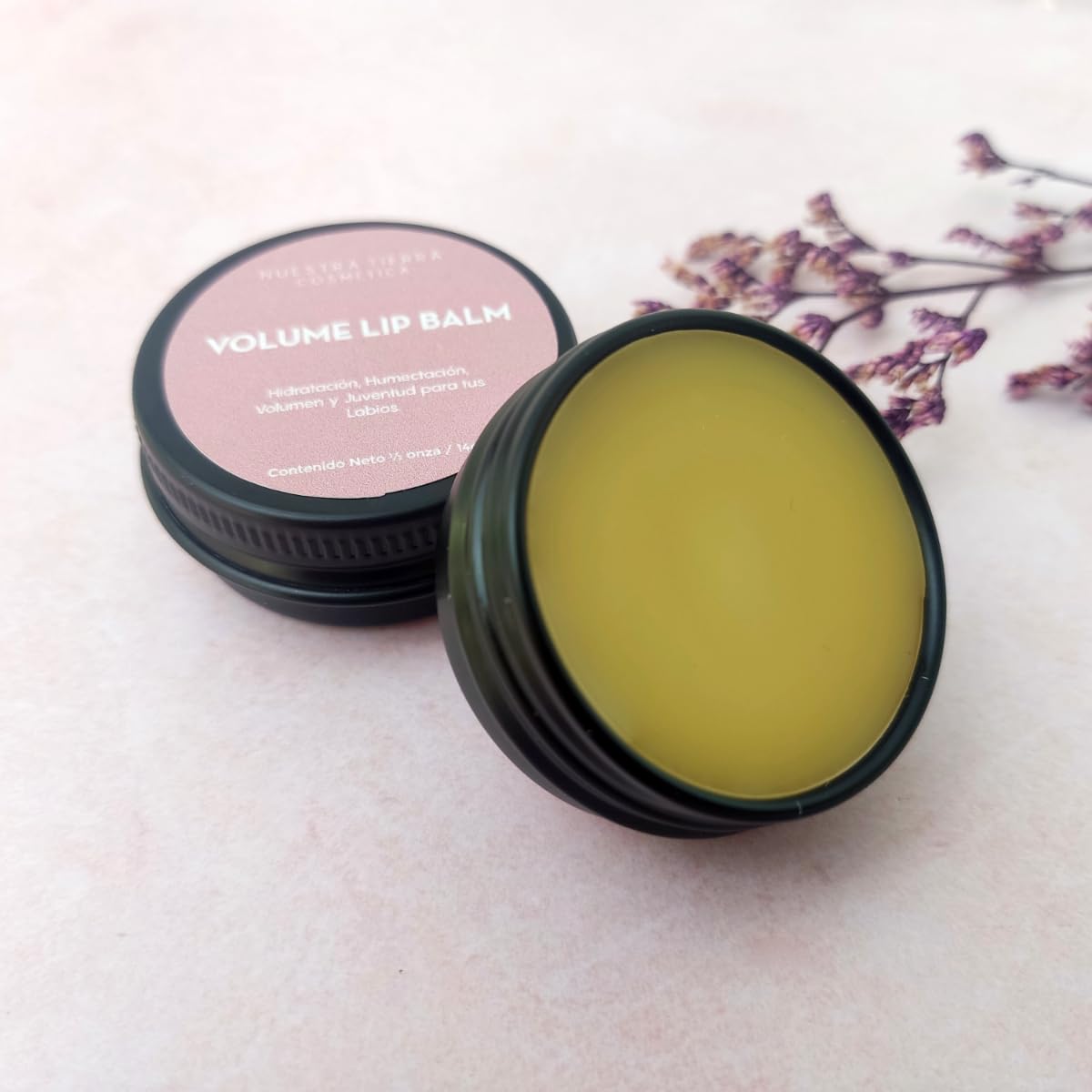 Bálsamo Labial Volume Nuestra Tierra Cosmética Voluminizador