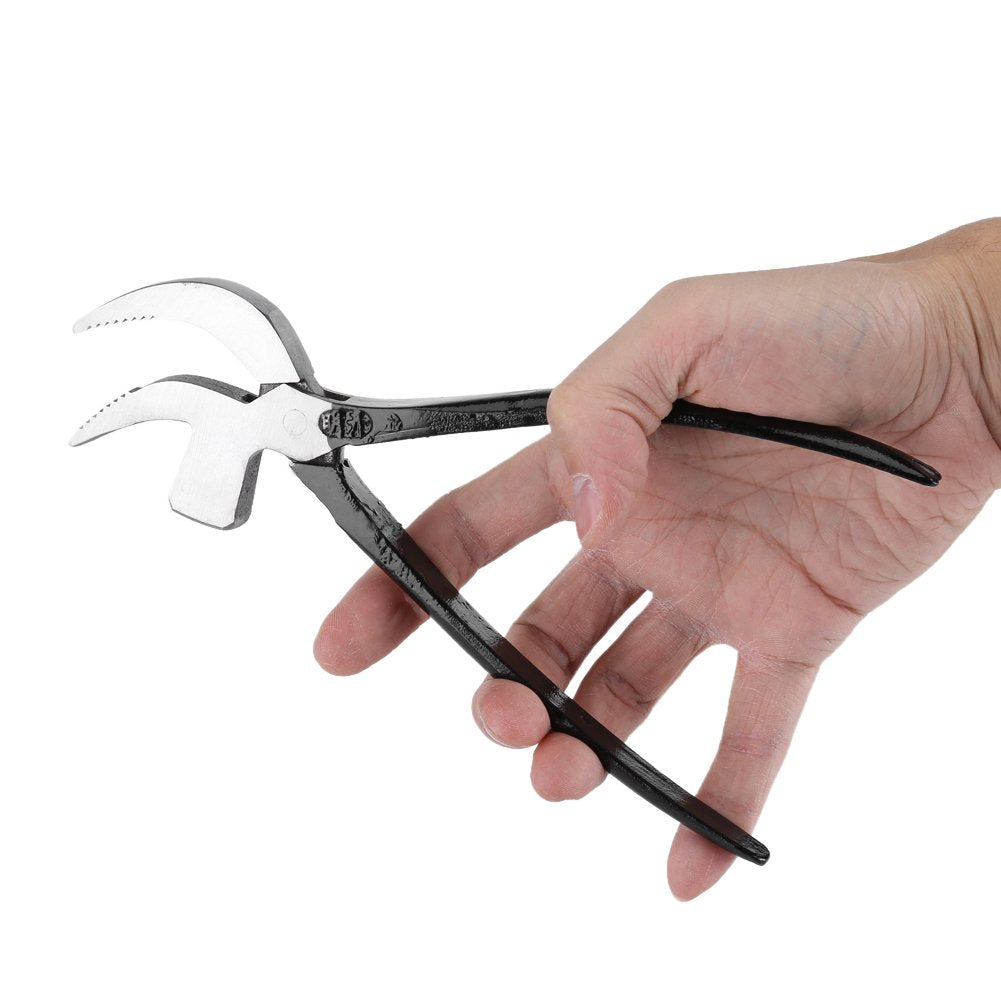 45# Pinzas de Pico Herramientas para Hacer Zapatos para La Herramienta de Trabajo de Bricolaje Artesanal de Cuero Alicates de Zapatero Manuales Con Forma de Pico Metal Crafta