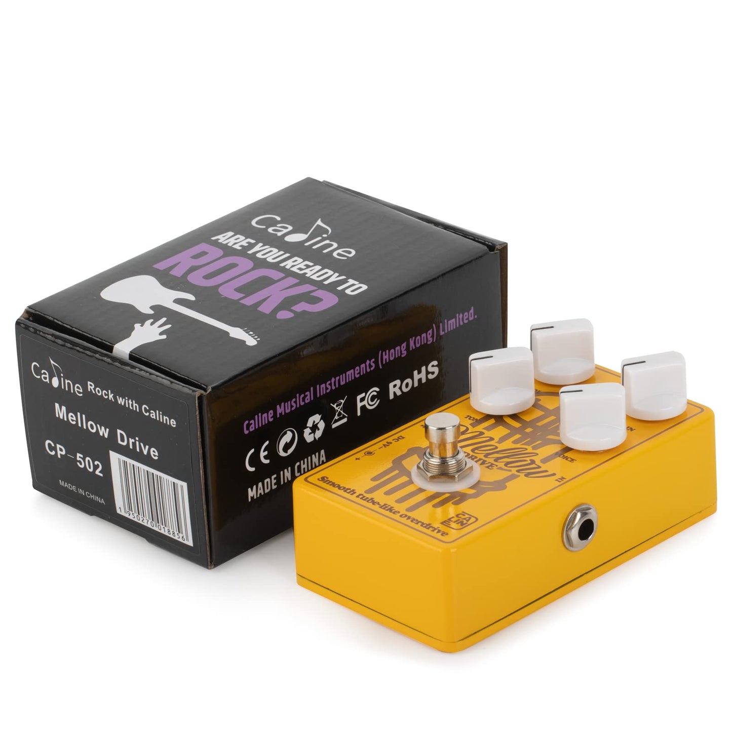 Caline CP-502 Mellow Drive Pedal Overdrive Pedal de efecto guitarra eléctrica