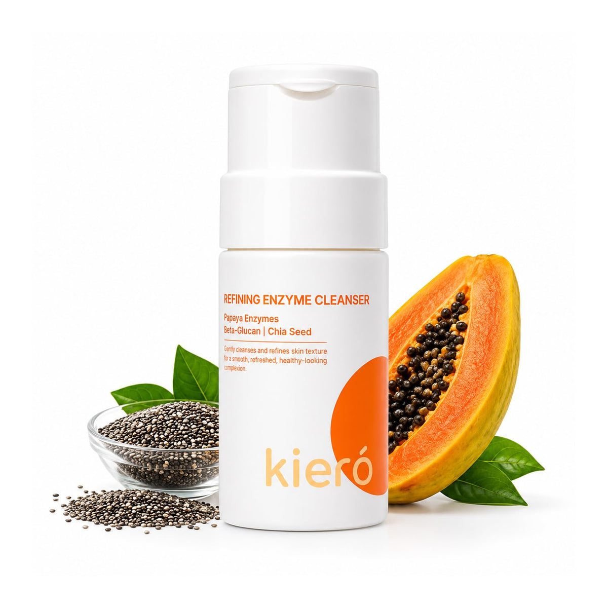 KIERO Limpiador Facial Enzimático en Polvo Refining Enzyme Cleanser 50 g