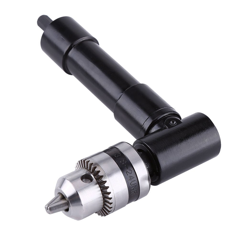 Hilitand Adaptador de ángulo del Impulsor de ángulo Recto de 90 ° Destornillador de Potencia Broca de Mango Hexagonal Adaptador de Broca con Llave de Vaso de 1 Pieza