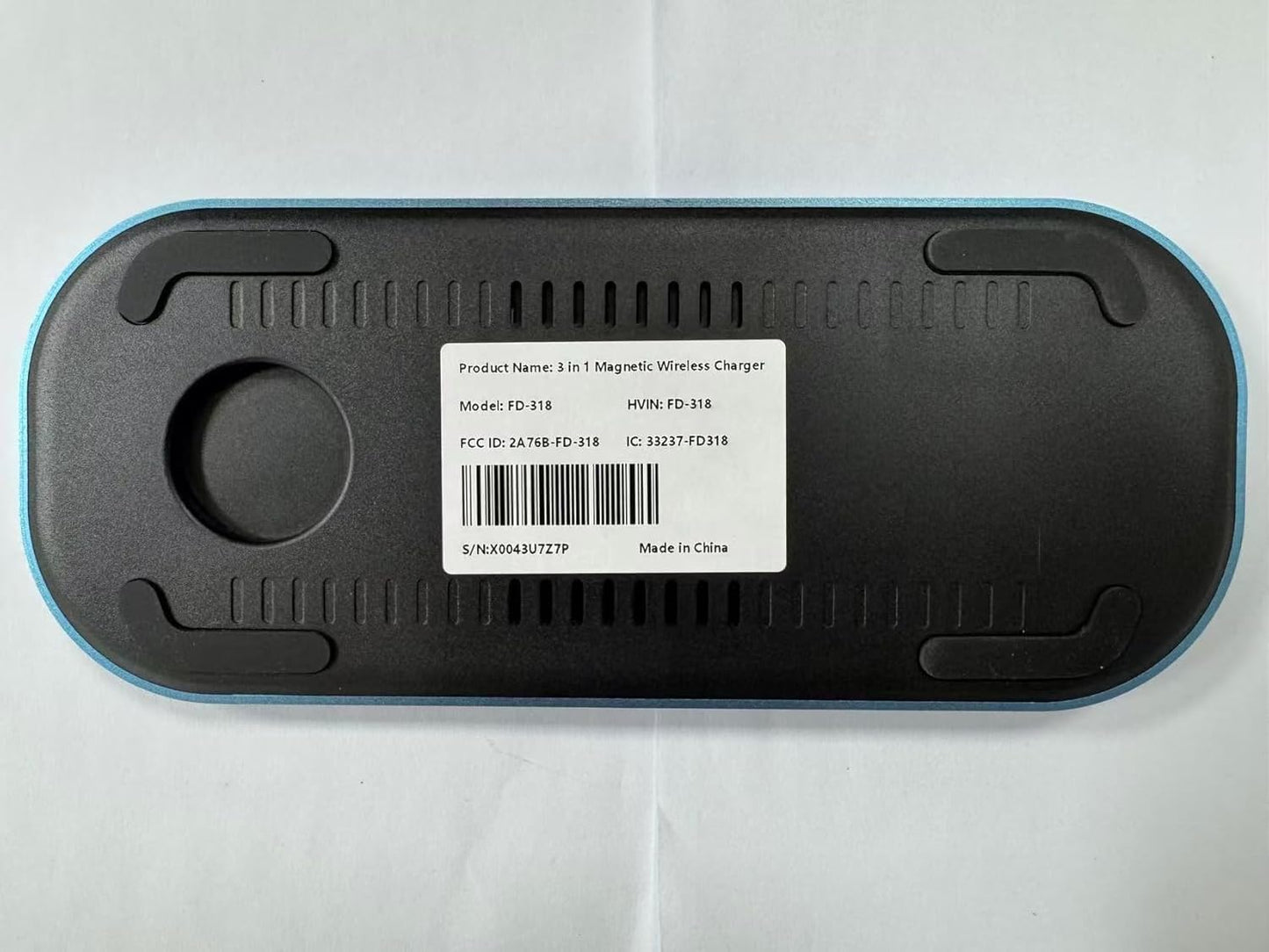 Cargador inalámbrico 3 en 1, estación de Carga magnética Plegable para Magsafe para iPhone 16/15/14/13/12/Pro MAX/Pro/Mini/Plus, Apple Watch 10/9/8/7/SE/6/5/4/3/2/1/Ultra2/Ultra, AirPods pro/2/3/4