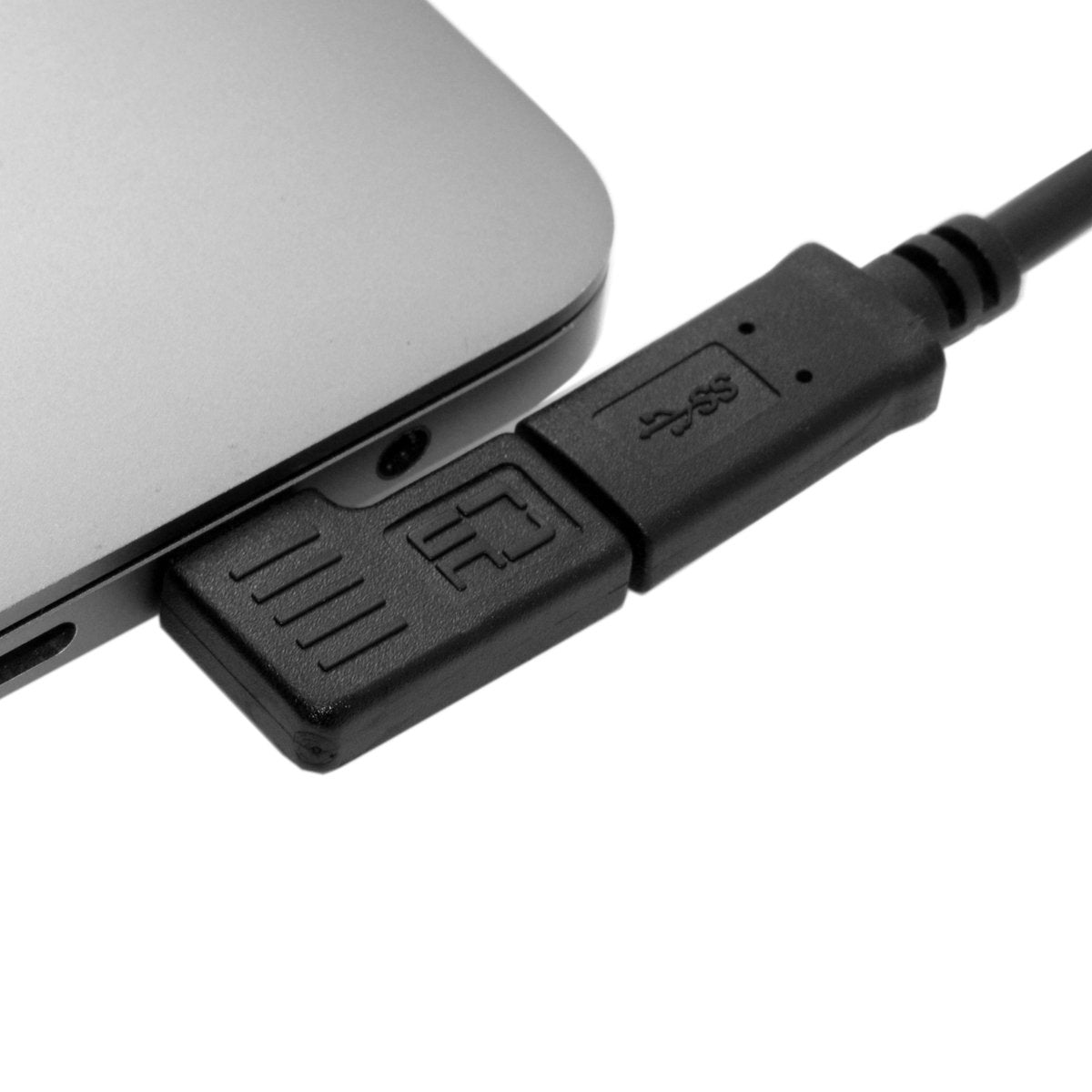 Adaptador de Extensión USB Tipo C JSER Angulado para Portátiles y Teléfonos