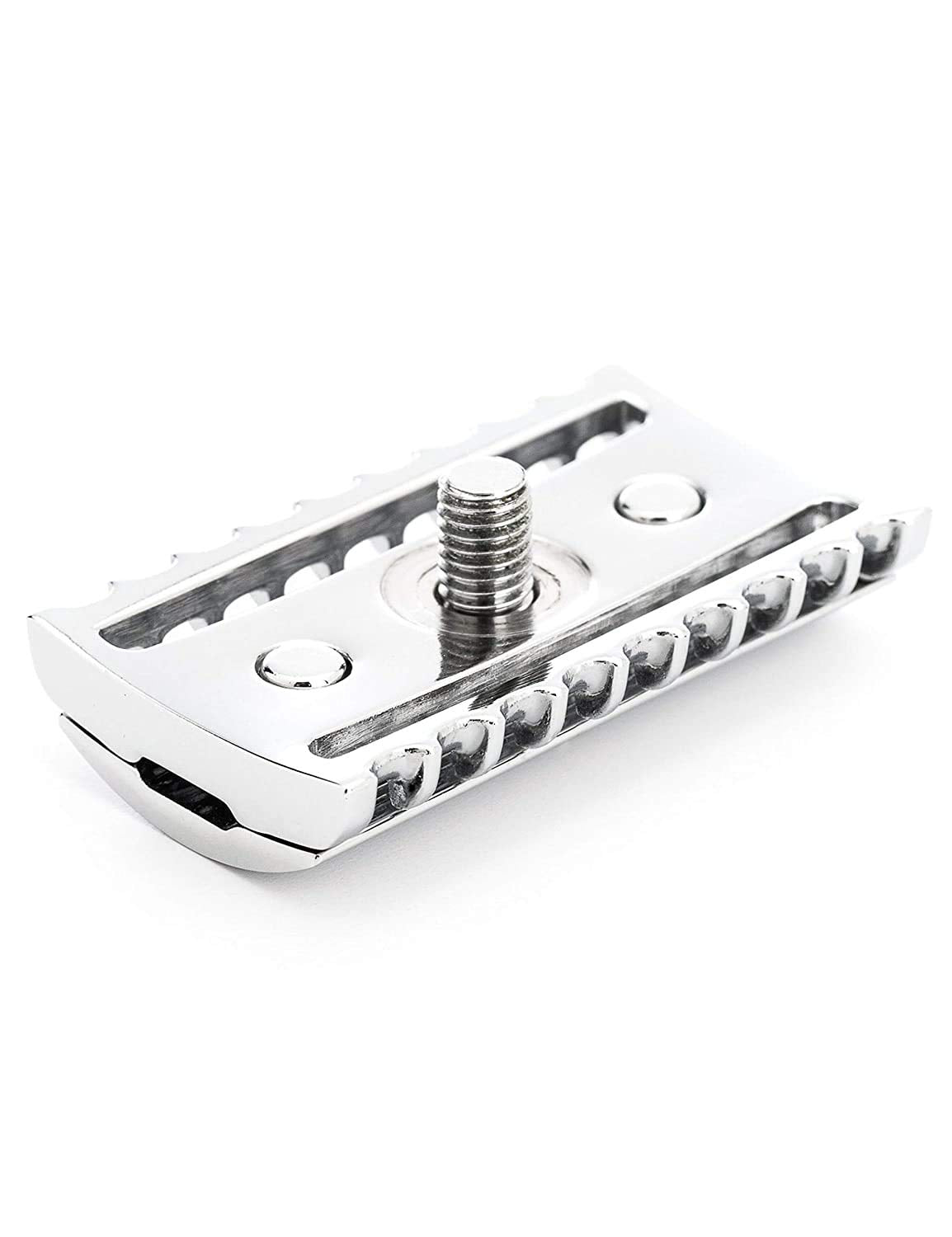 MÜHLE TRADITIONAL R41 - Maquinilla de afeitar de doble filo (peine abierto) para hombre, perfecta para uso diario, calidad de barbería para afeitarse suave