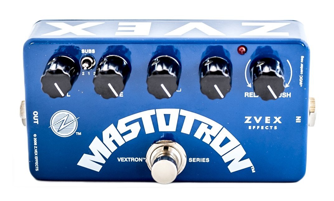 Pedal para Guitarra ZVEX Effects Mastotron silicona Series Vextron