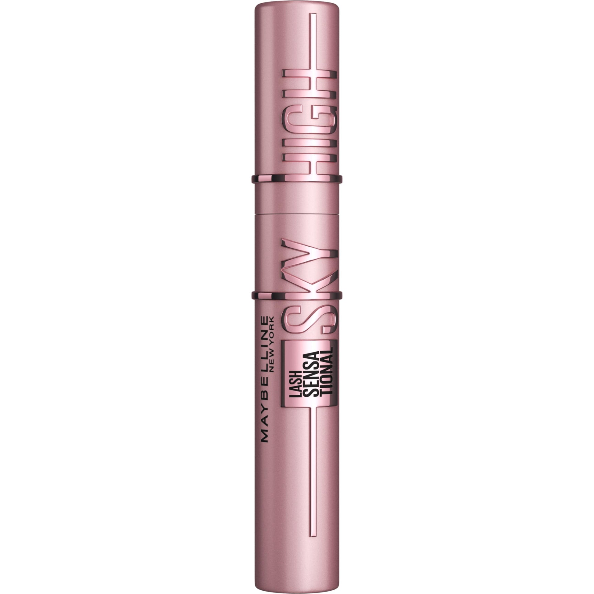 Maybelline Sky High Washable Mascara Makeup, Volumizing Mascara, Buildable, Lengthening Mascara, Defining, Curling, Multiplying, Washable Blackest Black, 0.2 fl. Oz