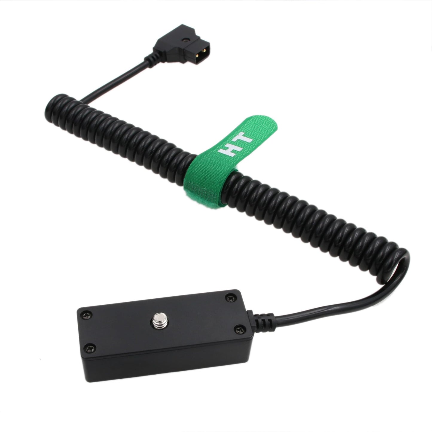 HangTon D-Tap Power Splitter Hub de rosca de 1/4"-20, P-TAP macho a hembra adaptador de 4 puertos 1 a 4 para montaje en V batería de montaje en oro Anton Bauer IDX Sony