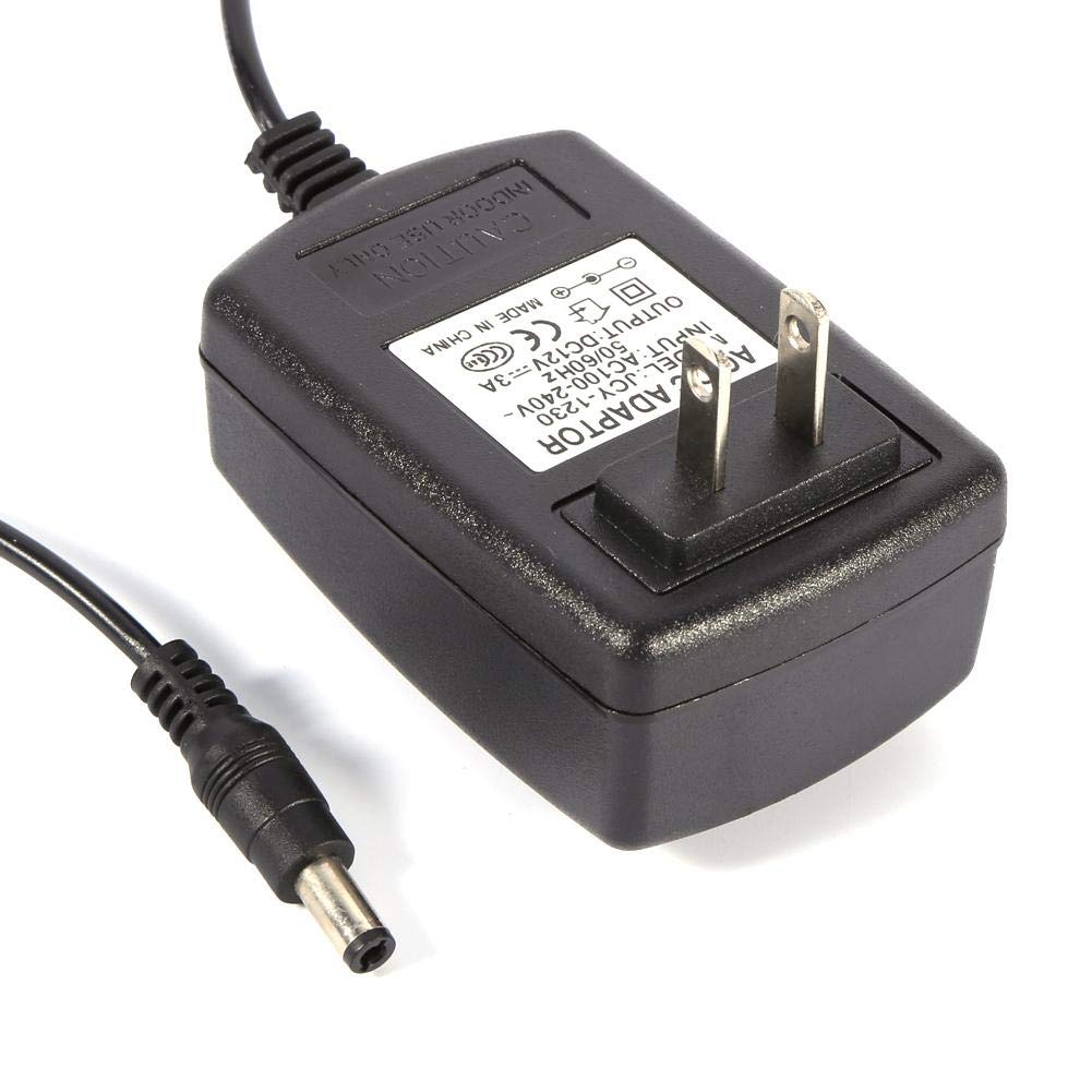 Adaptador de Corriente Fydun Negro para Tira de Luz Led 12V 3A