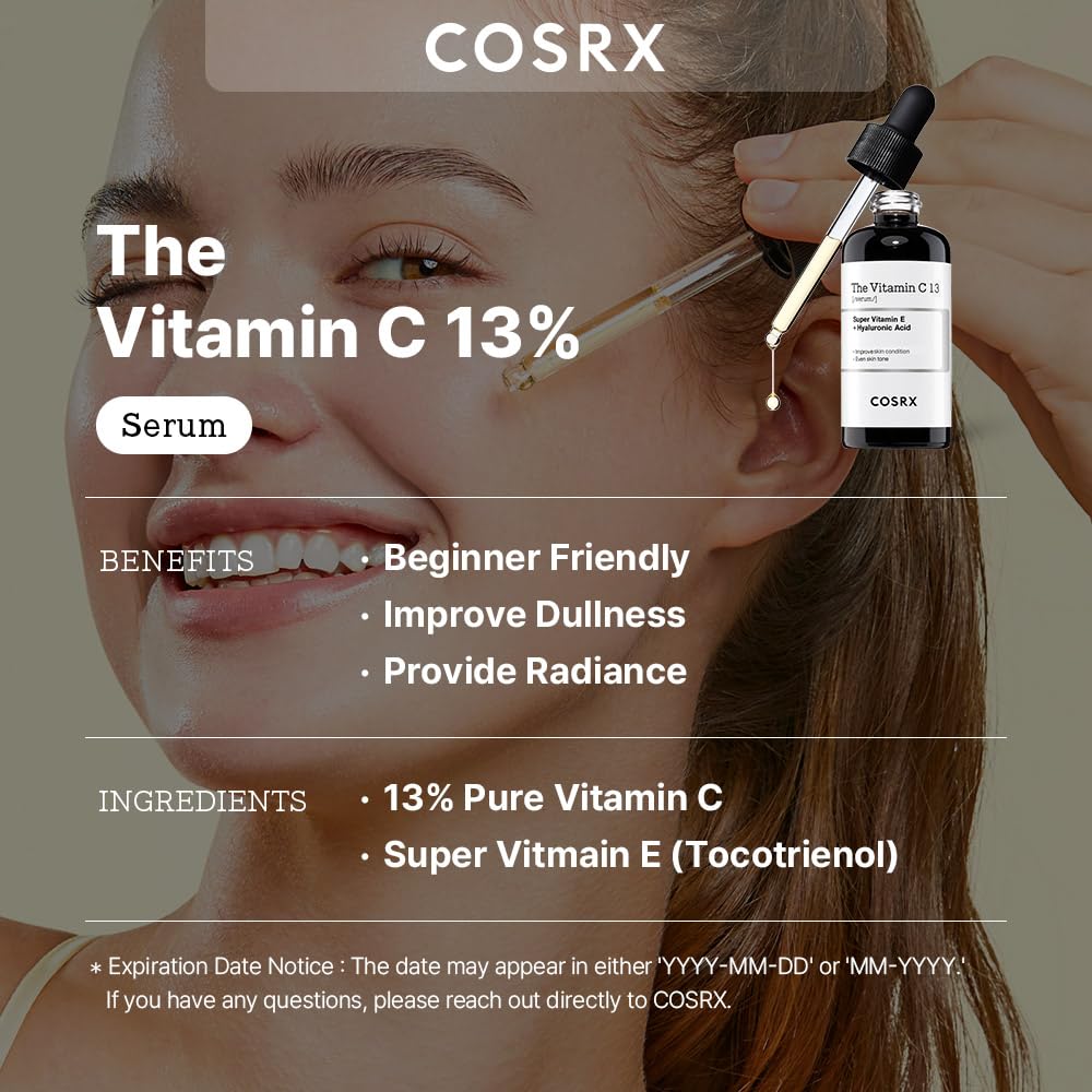 Cosrx - The Vitamin C 13 - Super Vitamin E & Hyaluronic Acid
