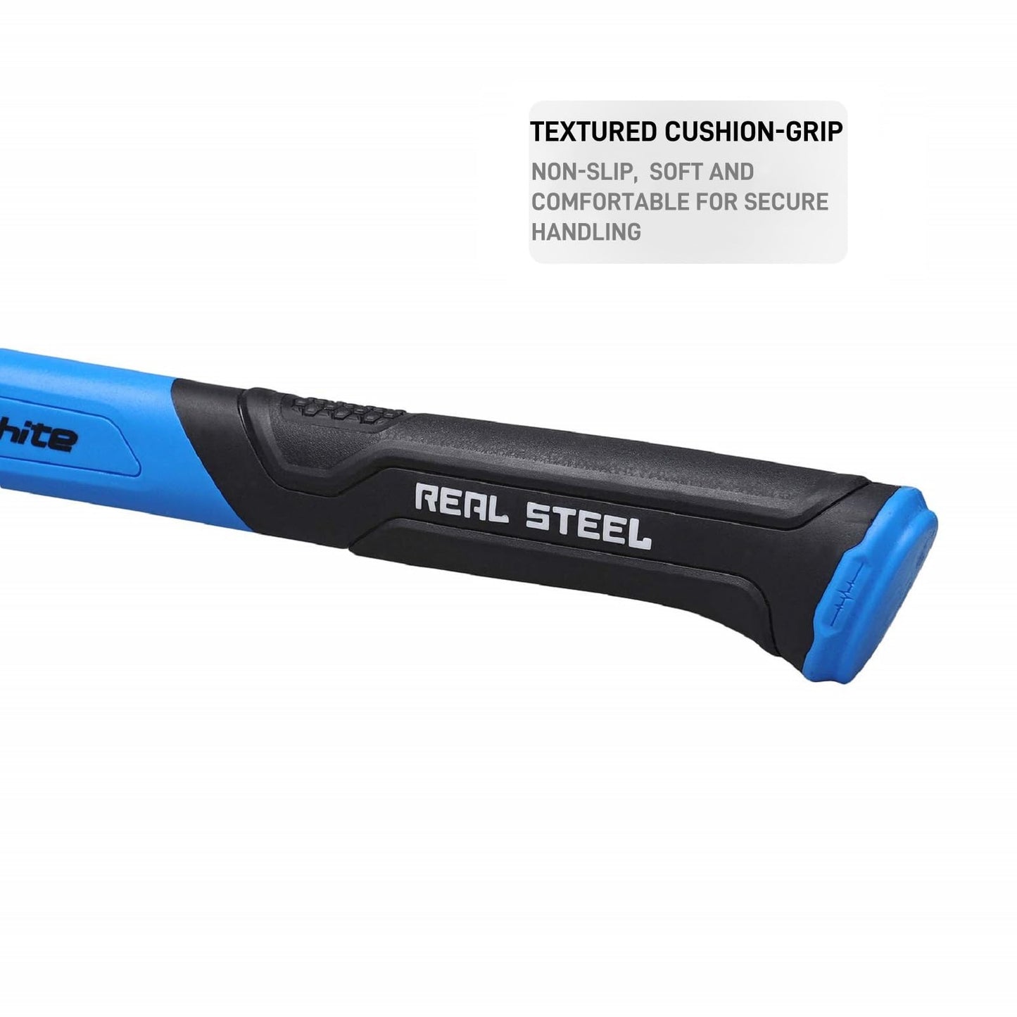 Martillo Rip Real Steel Grafito Jacketed 20 oz para Carpintero