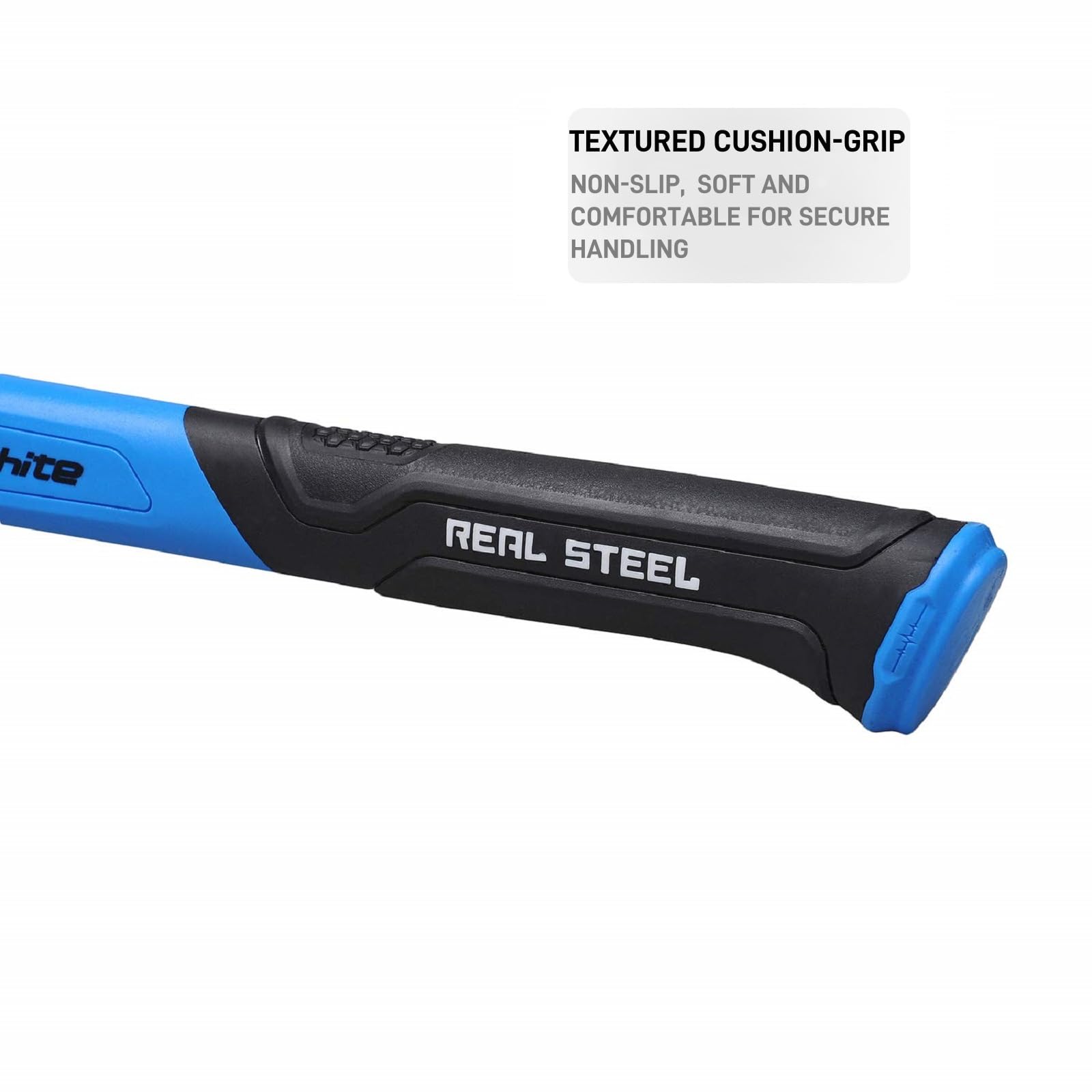 Martillo Rip Real Steel Grafito Jacketed 20 oz para Carpintero