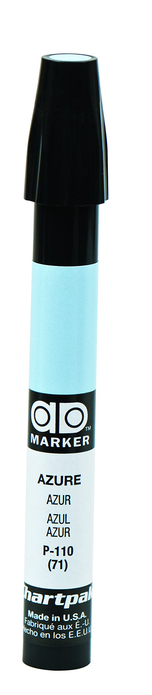 Marcador Tri-Nib Chartpak AD Azul Original