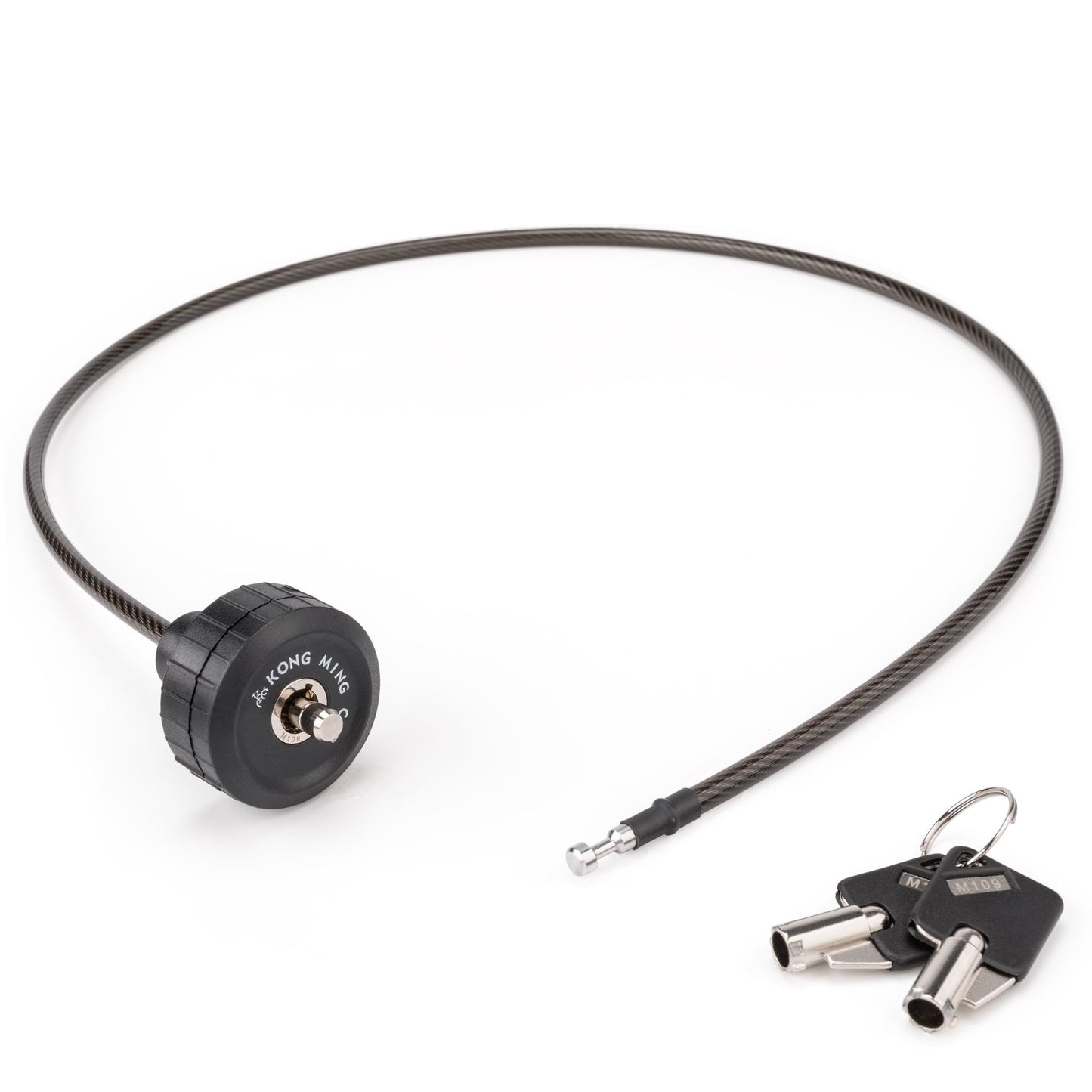 Bloqueo de cable para bicicleta, bloqueo de extremo del manubrio para barras de bicicleta de montaña, bloqueo de cadena de cable de bicicleta, bloqueo de casco de bicicleta antirrobo