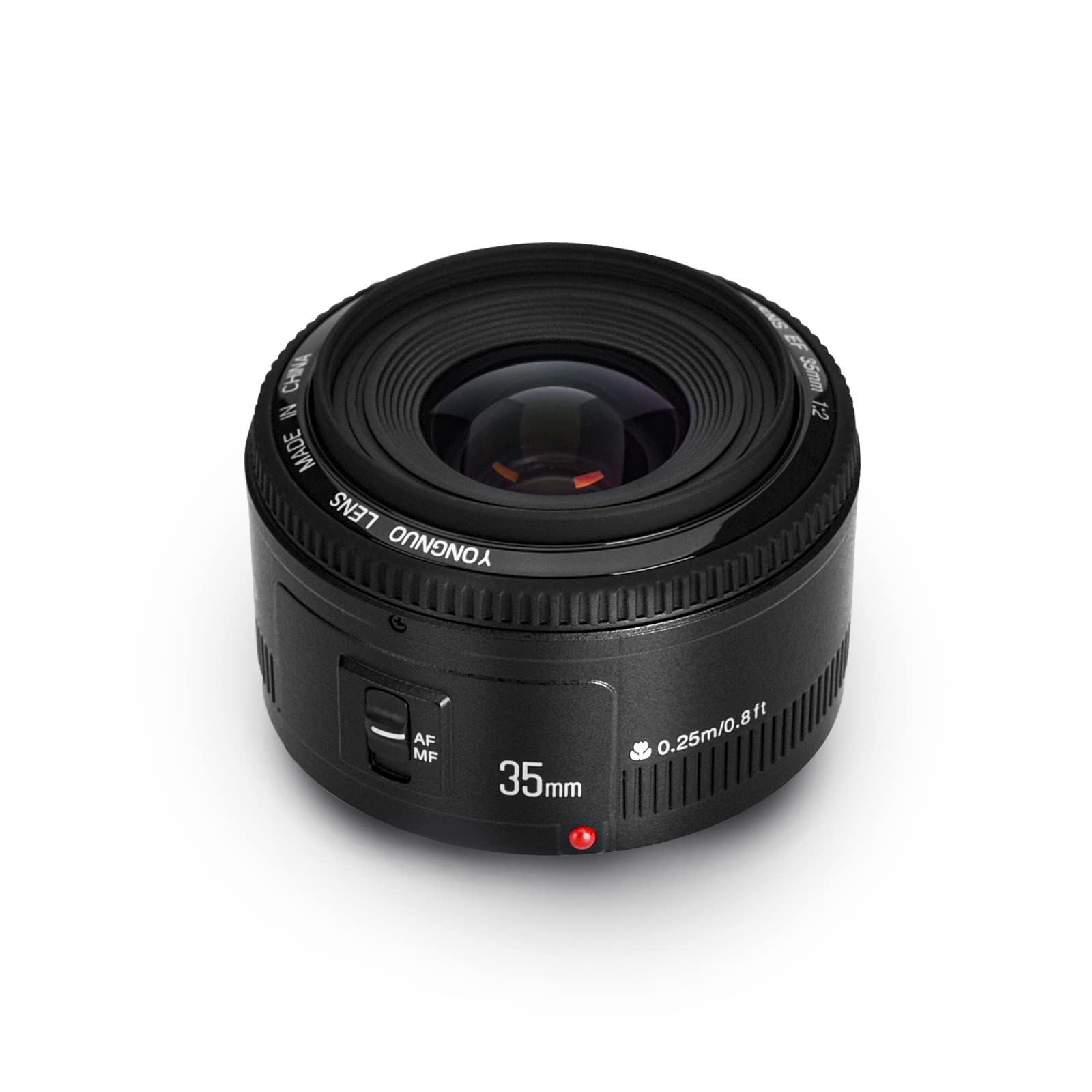 YONGNUO YN35mm F2 Lente 1: 2 AF / MF Lente Gran Angular de Ángulo Grano Fijo / Fijo Para Canon EF Mount EOS Camera