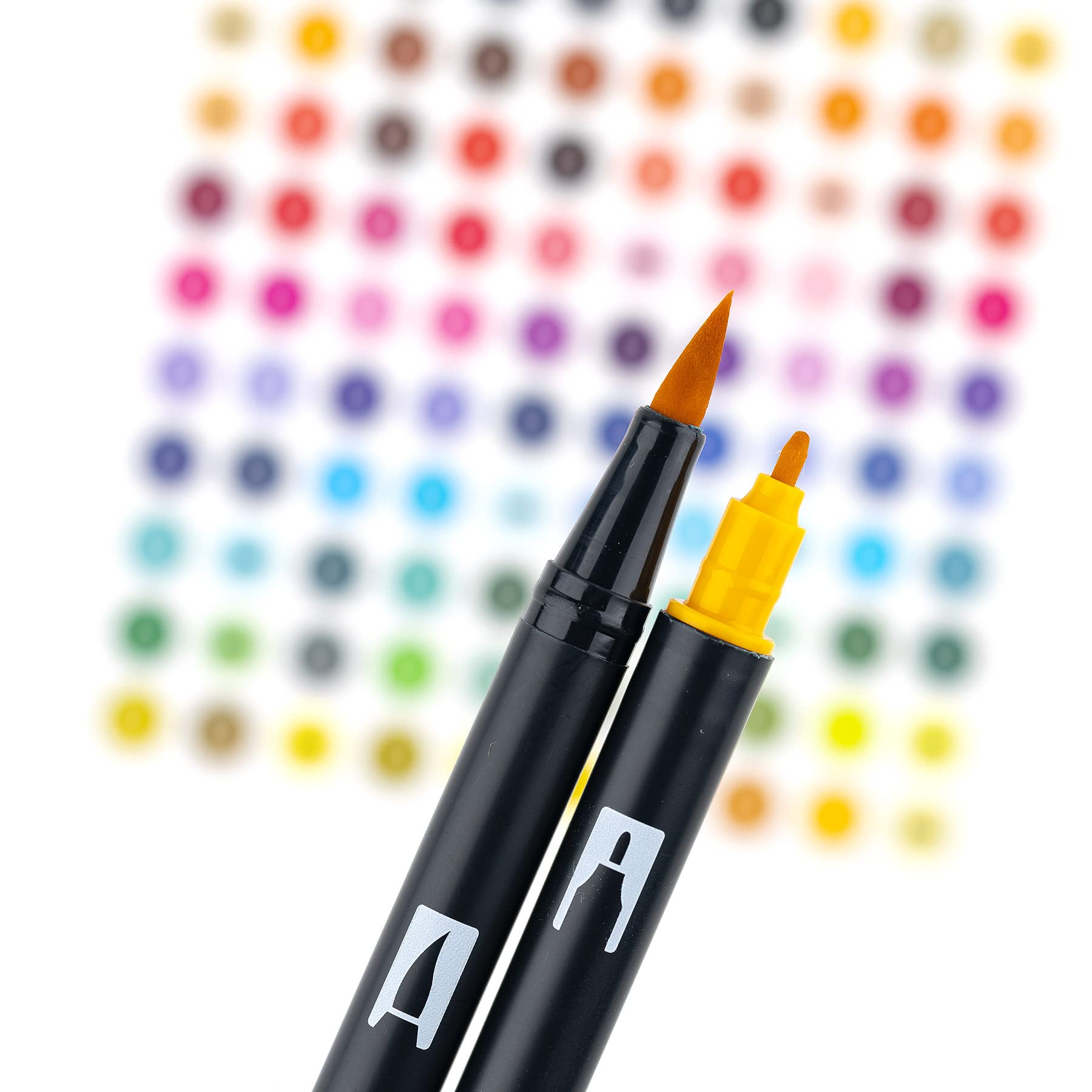 Rotuladores Artísticos Tombow Secundarios Doble Pincel Paquete de 10