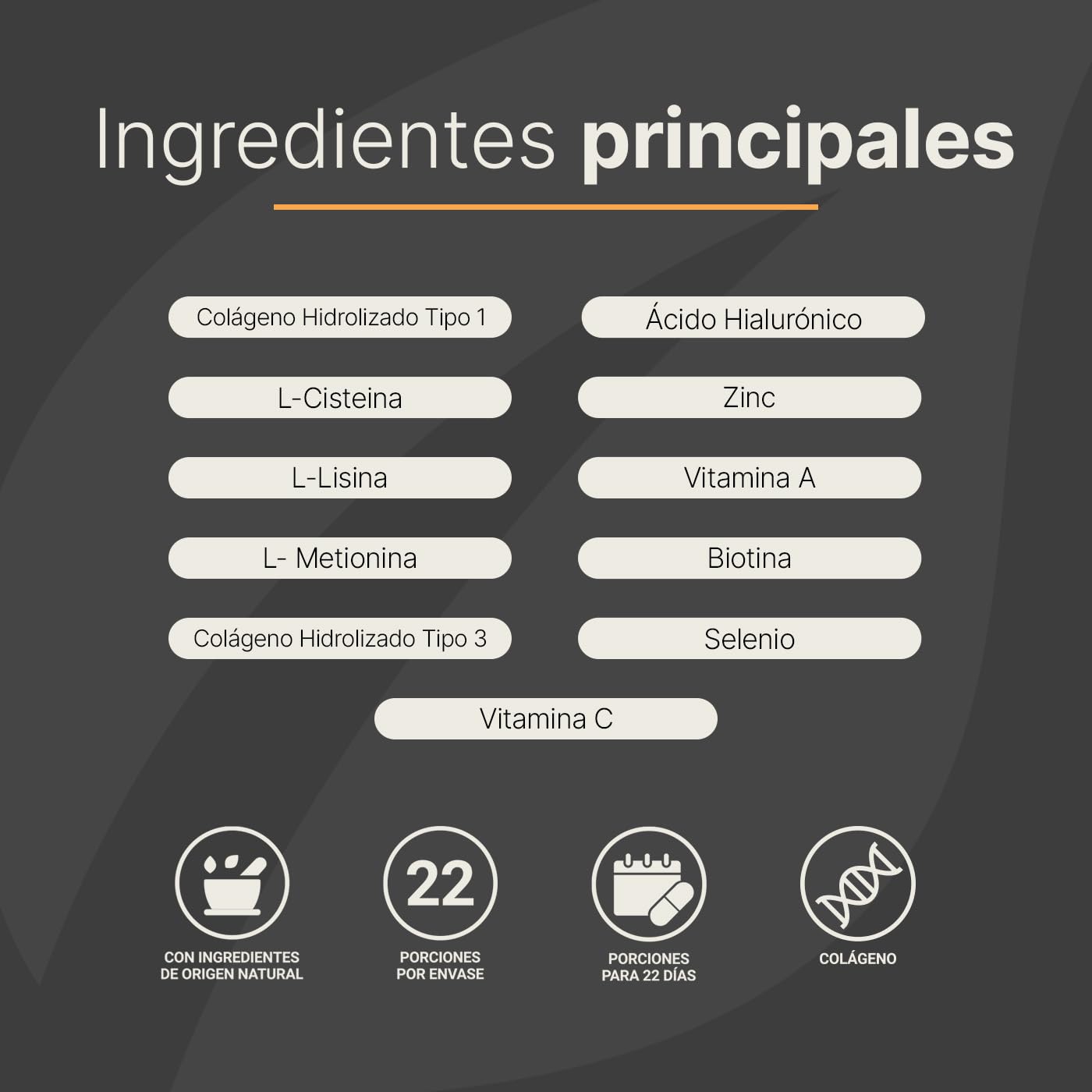 B Life Vitaminas para el Cabello de la Mujer | 90 Cápsulas | 2000 mg por porción | Colágeno Hidrolizado, L-Cisteína, L-Lisina, L-Metionina, Vitamina C, Ácido Hialurónico, Zinc, Vitamina A, Biotina y Selenio | Womens HR.