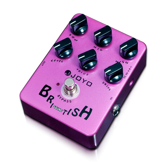 JOYO British Sound Overdrive - Pedal de efecto guitarra eléctrica - JF-16