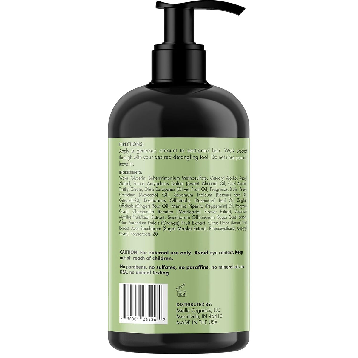 Mielle Acondicionador Leave In Menta Romero (355 ml)