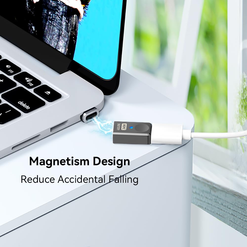 Adaptador Magnético USB C 240 W SHEEAST 8K 60 Hz para Dispositivos